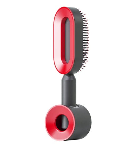 Self-Cleaning Scalp Hairbrush