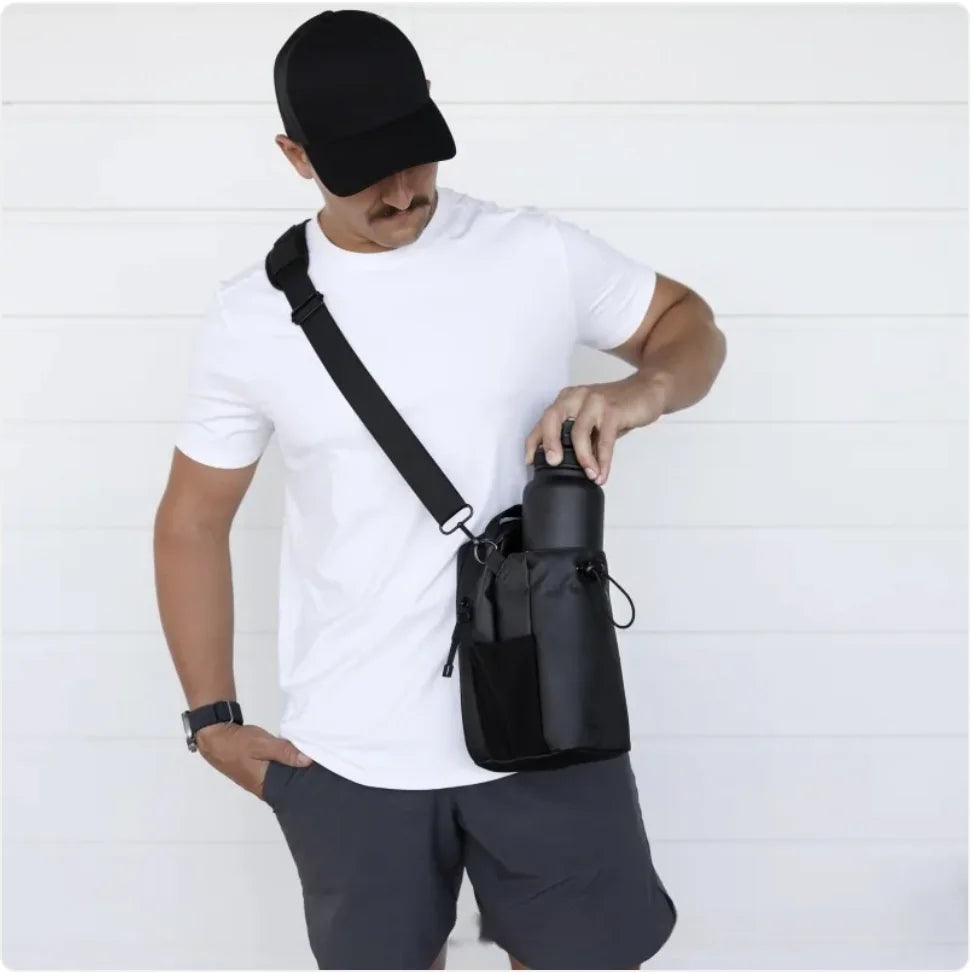Magnetic Fitness Water Bottle Bag