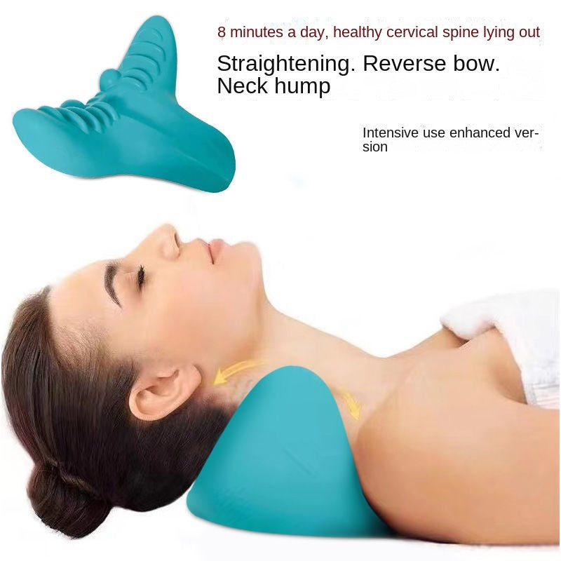 Almofada de massagem para coluna cervical