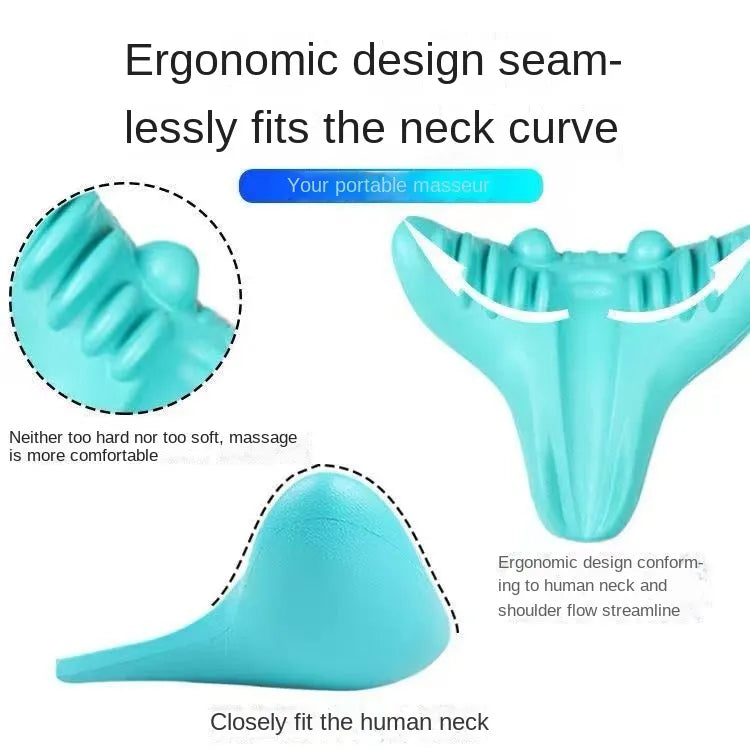 Almofada de massagem para coluna cervical