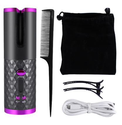 Portable Automatic Hair Curler