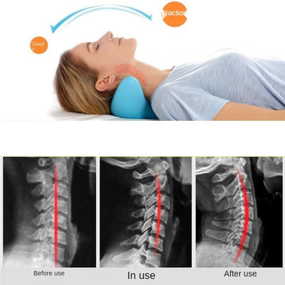 Almofada de massagem para coluna cervical