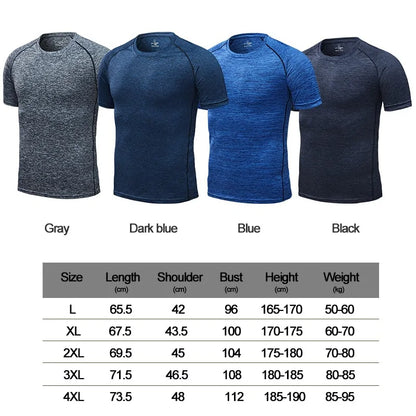 Men's Quick-Dry Compression Tee